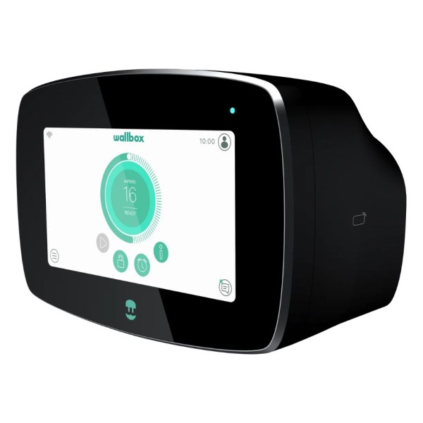 Зарядна станція Wallbox «Commander 2» 22кВт Type 2 кабель 5м чорна (CMX2-0-2-4-8-002)