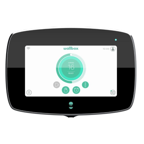 Зарядна станція Wallbox «Commander 2» 22кВт Type 2 кабель 5м чорна (CMX2-0-2-4-8-002) - фото №2