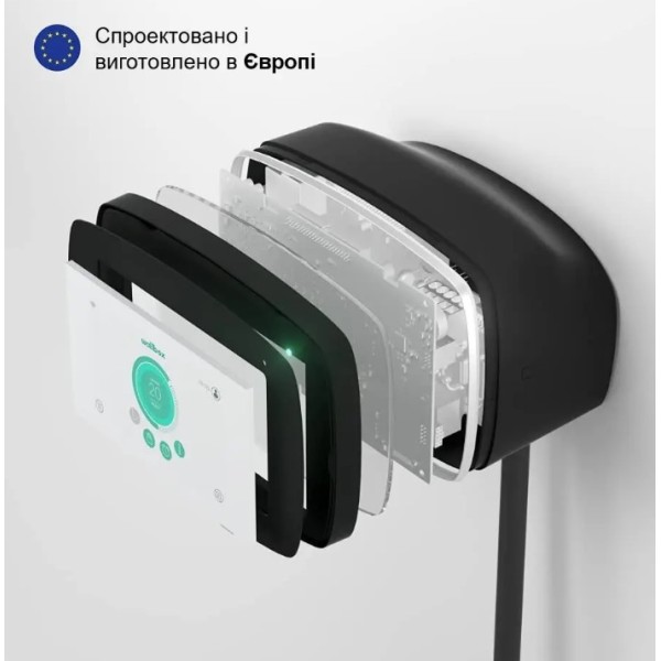 Зарядна станція Wallbox «Commander 2» 22кВт Type 2 кабель 5м чорна (CMX2-0-2-4-8-002) - фото №4