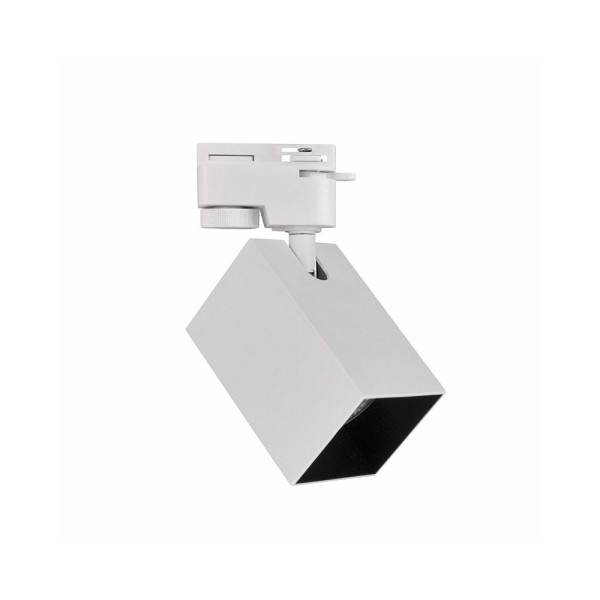 Трековый светильник Goldlux 321749 Square GU10 1x10W IP20 WH