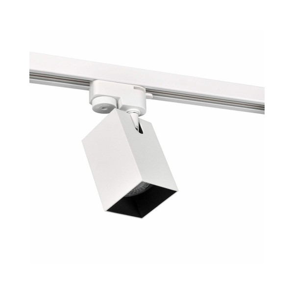 Трековый светильник Goldlux 321749 Square GU10 1x10W IP20 WH - фото №1