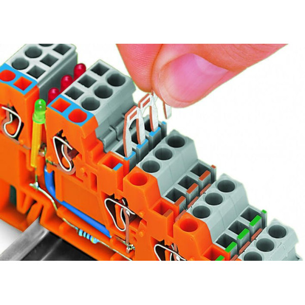 80-контактна гребінчаста перемичка Wago 270-480 - фото №1