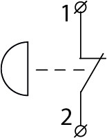 Одноместный пост управления Аско-Укрем XAL-B164Н29 с кнопкой-грибком «Стоп» (A0140020004) - фото №5
