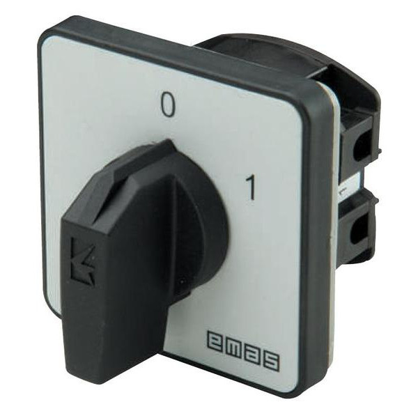 Кулачковий перемикач EMAS PS050AK131 ON-OFF (0-1) 50А