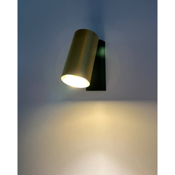 Бра, настінний світильник Nowodvorski 7780 Mono GU10 1x10W IP20 латунний - фото №2