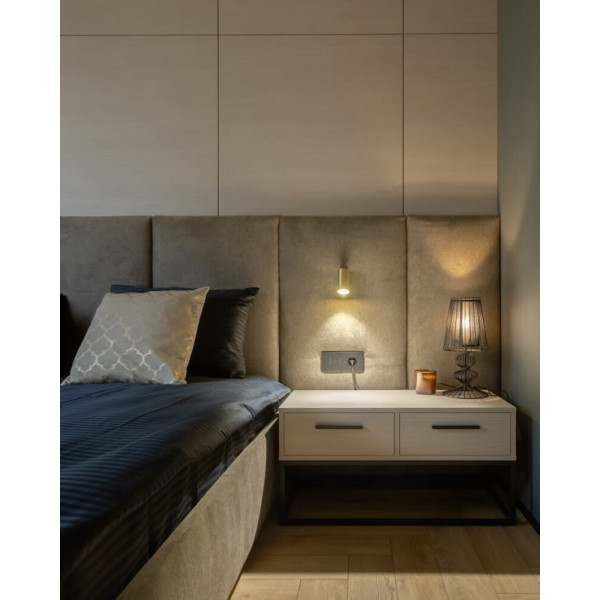 Бра, настінний світильник Nowodvorski 7780 Mono GU10 1x10W IP20 латунний - фото №3