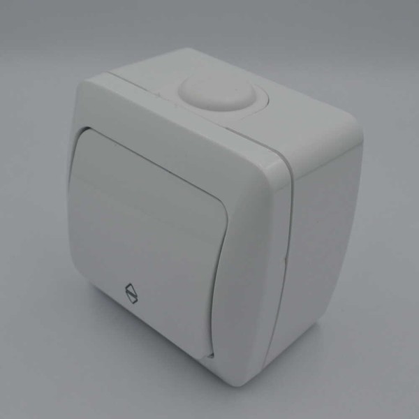 Вимикач ALSU білий 1-кл прохідний ( 504-010200-209 ) - фото №3