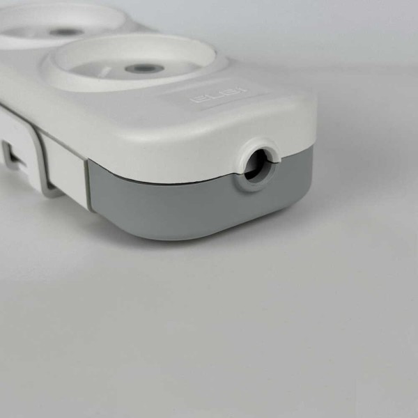 Колодка EL-BI 2-я без заземления со шторками Myra ( 527-010200-200 ) - фото №7