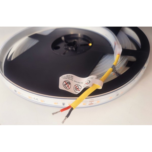 Термостойкая лента COLORS 80-3030-24V-IP65 4.8W 607Lm 2700K 5м (DS980-24V-10mm-IP65-SW) - фото №3
