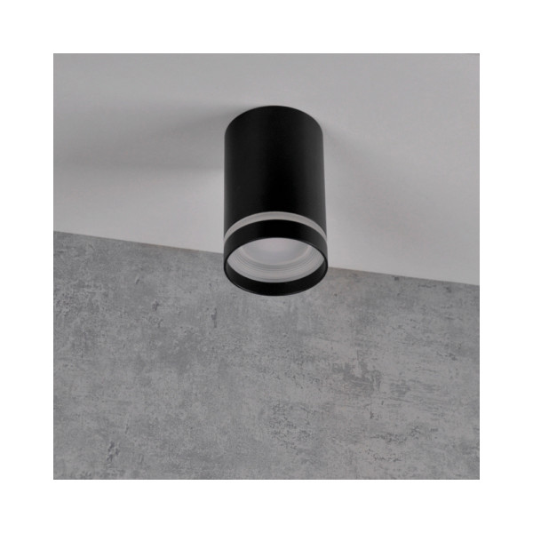 Точечный светильник Goldlux 319890 Fabri GU10 1x10W IP20 BK - фото №1