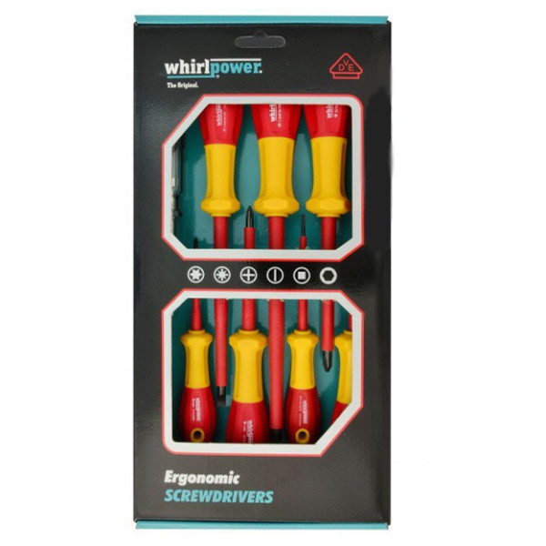 Набор диэлектрических отверток Whirlpower 8 шт