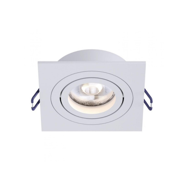 Точечный светильник Kloodi KD-BASE SQ92 GU10 1x10W IP20 Wh - фото №2