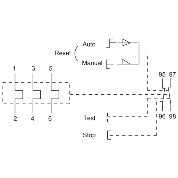 Тепловое реле NOARK Ex9R100 3Р 150A (106327) - фото №1