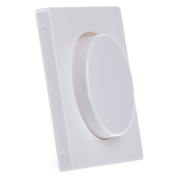 Накладка для поворотного світлорегулятора полярна білизна Berker Q.х - фото №2