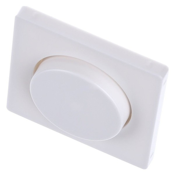 Накладка для поворотного світлорегулятора полярна білизна Berker Q.х - фото №5