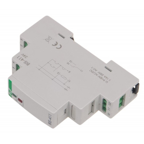 Бистабильное реле F&F BIS-411-24V 9-30В AC/DC 16А - фото №2