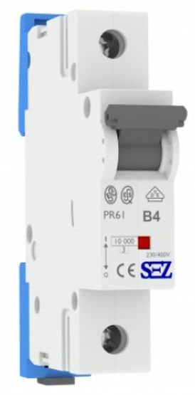 Однополюсный автомат SEZ 61 B 4А (PR61B4А)
