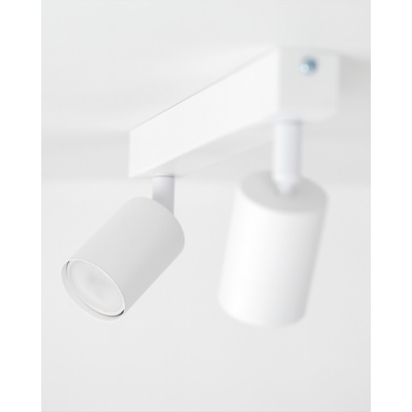Светильник поворотный, спот TK Lighting 10787 Nex GU10 2x10W IP20 белый - фото №3