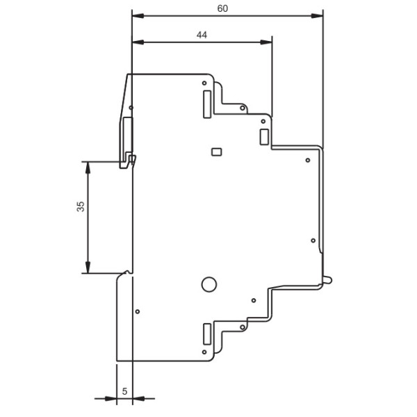 Імпульсне реле ETI 002464105 RВS 232-20 230V AC (32A 2NO) - фото №2