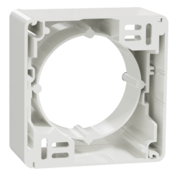 Установочная коробка наружного монтажа Schneider Electric Sedna Design белая SDD111901