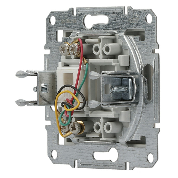 Розетка телефонная без рамки бронза Asfora, EPH4100169 - фото №3