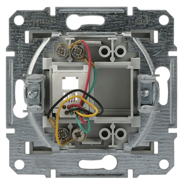 Розетка телефонная без рамки бронза Asfora, EPH4100169 - фото №4