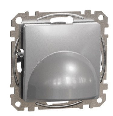 Накладка для виведення кабелю Schneider Electric Sedna Design & Elements алюміній SDD113903