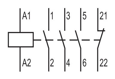 Контактор ETI 004641013 CE 7.01 230V AC - фото №5