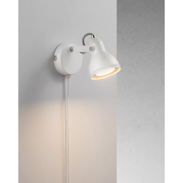 Бра, настенный светильник Nordlux 45721001 Aslak GU10 1x35W IP20 белый - фото №2