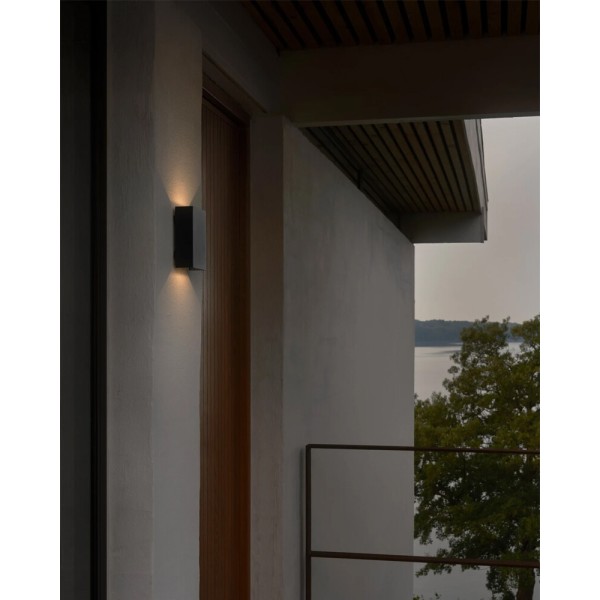 Вуличний світильник Nordlux 2518031203 Fold LED 1x7.5W 3000K 400Lm IP54 чорний - фото №1