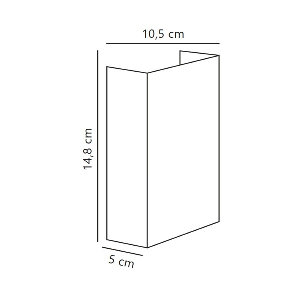 Вуличний світильник Nordlux 2518031203 Fold LED 1x7.5W 3000K 400Lm IP54 чорний - фото №4