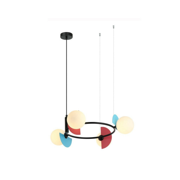 Люстра Italux PND-37482-4R-MLTI Nauti G9 4x25W IP20