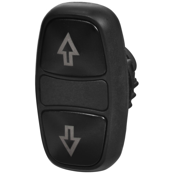 Двойная кнопка-модуль ETI NSE-PB2/CC-FR «^/v» черная (4774037)