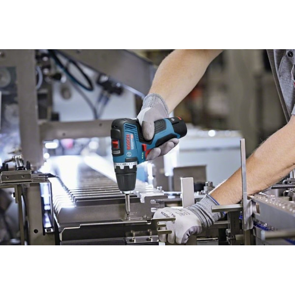 Безщітковий шуруповерт Bosch GSR 12V-35 2x30Ач 35Нм AutoLock L-BOXX 102 075кг (06019H8002) - фото №6