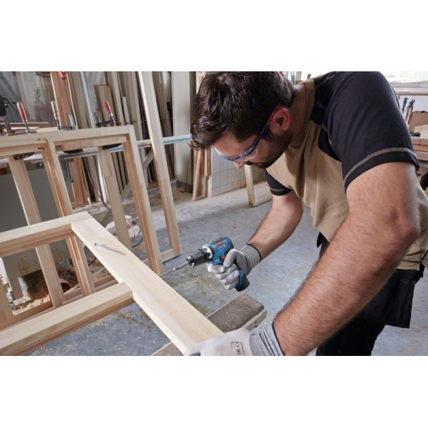 Безщітковий шуруповерт Bosch GSR 12V-35 2x30Ач 35Нм AutoLock L-BOXX 102 075кг (06019H8002) - фото №7