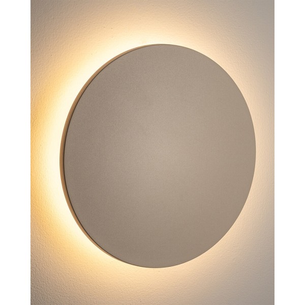 Светильник настенный уличный Nowodvorski 11570 Aria LED L 1x12W 3000K 750Lm IP54 песочный - фото №1