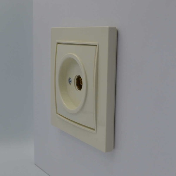 Розетка Nilson Thor кремова TV кінцева ( 27121029 ) - фото №2