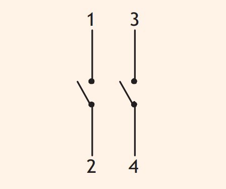 Кулачковий перемикач у корпусі ETI 004773160 CS 25 91 PN (2p "0-1" IP65 25A) - фото №1