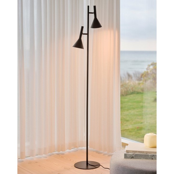 Торшер Nordlux 2612784003 Kelvis GU10 2x12W IP20 черный - фото №1