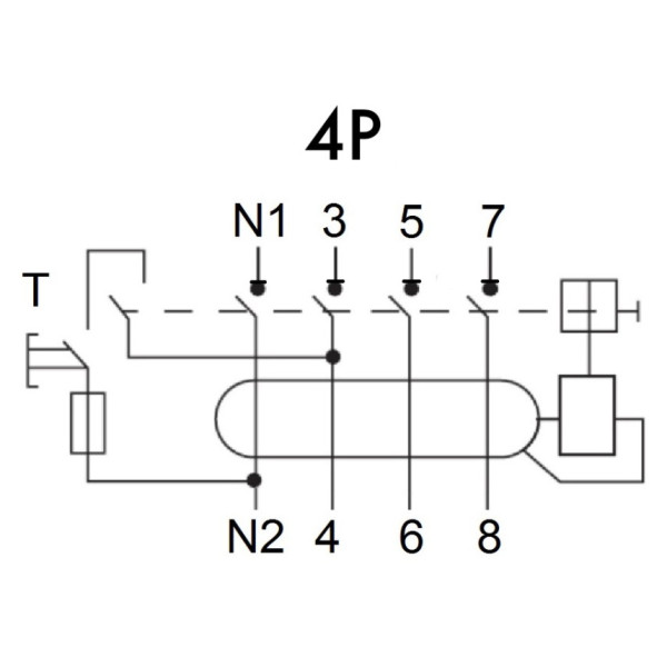 ПЗВ Schrack AR002103 10кА 25А 30мА 3P+N тип AC - фото №9