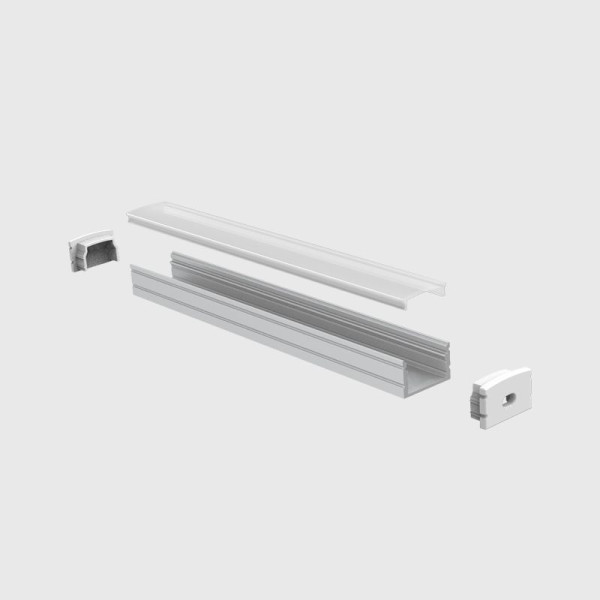 LED-профіль ALUMLED LP18131 з розсіювачем, 2 метра - фото №1