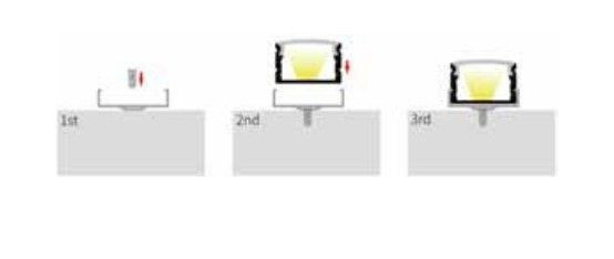 LED-профіль ALUMLED LP18131 з розсіювачем, 2 метра - фото №3