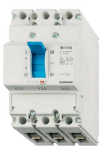 Силовий автомат Schrack MB112831B 18кА 125А 3P тип A розмір 1