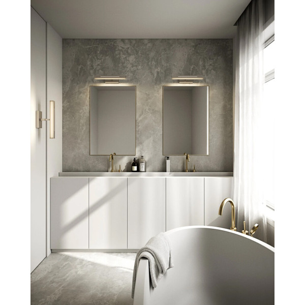 Светильник подсветка для зеркала Nordlux 2015401055 Otis LED 1x14W 3000K 1300Lm IP44 серый - фото №2