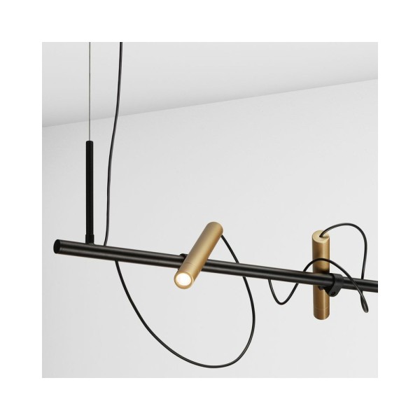 Підвісний світильник, люстра Imperium Light 7664130.05.12.91 Odem LED 4x6W 3000К IP20 золотий - фото №2