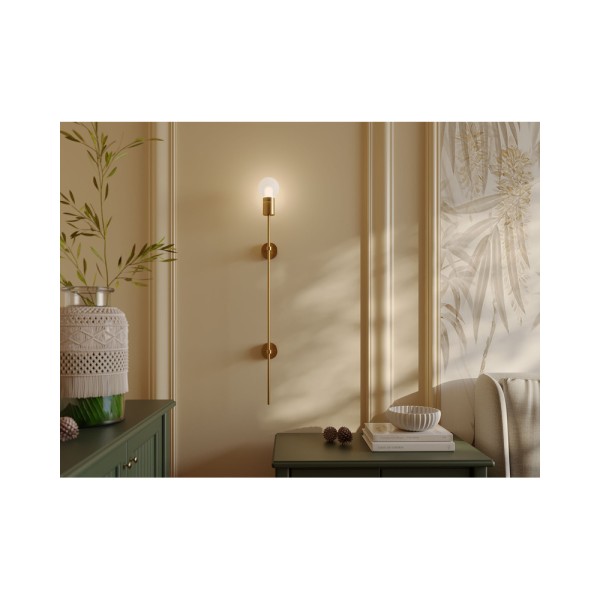 Бра, настінний світильник Pikart 28086-6 LC 2 E27 1x60W IP20 Gold - фото №2