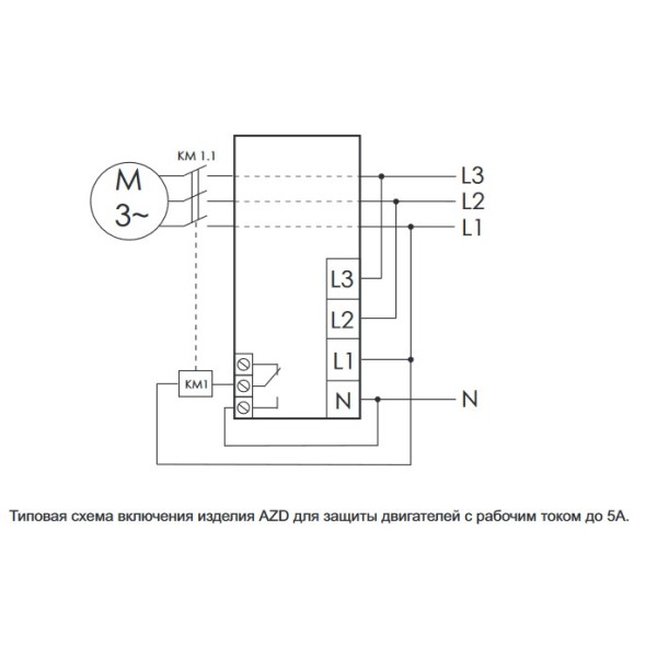 Реле захисту двигуна AZD - фото №3