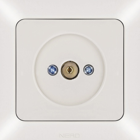 TV розетка NE-AD ARAS 93-111-45 кремова