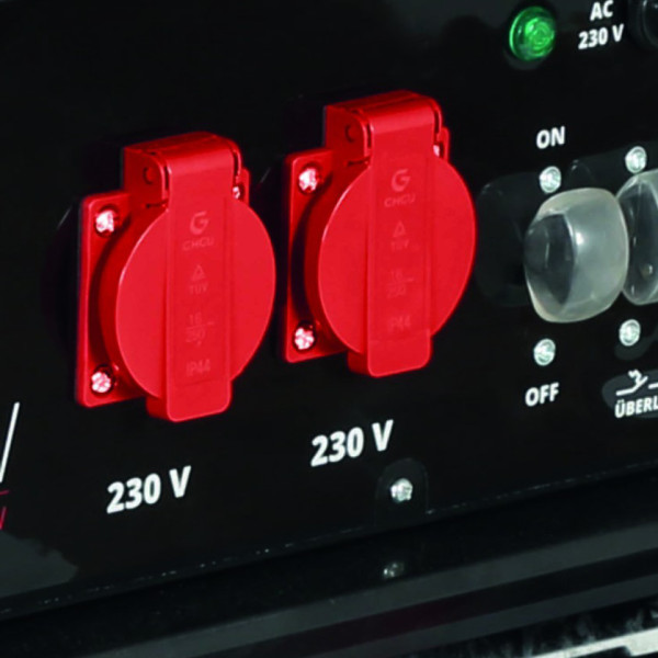 Бензиновий генератор Einhell 4-тактний 3,3/7,5кВт 25л (4152640) - фото №2