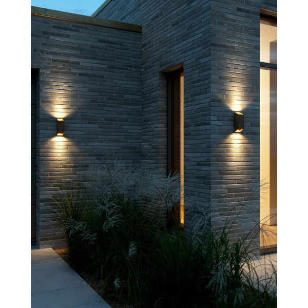 Вуличний світильник Nordlux 2218221009 Nico GU10 2x35W IP54 коричневий - фото №1